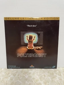 Poltergeist Laserdisc Laser Disc Deluxe Letter-Box Edition 1991 Turner - Picture 1 of 6