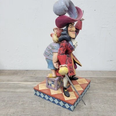 Disney Traditions Jim Shore Captain Hook Mr. Smee Peter Pan Beware Figurine  - Image 1 of 4