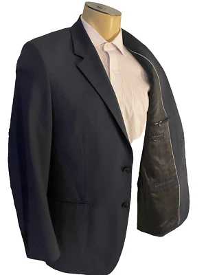 Chaqueta deportiva THEORY para hombre de 2 botones negra mezcla de lana talla US 42R $798 Foto 1 de 4