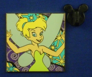 Tinker Bell Psychedelic Square Series Pin # 17928  - Bild 1 von 4