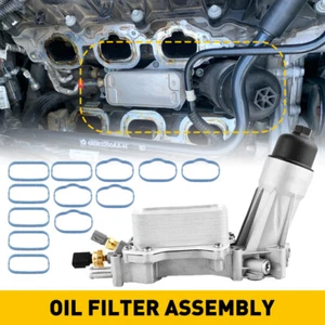 Aluminum Engine Oil Filter Housing Fit For Dodge 2011-2016 Jeep Chrysler Ram3.6L - Picture 1 of 11