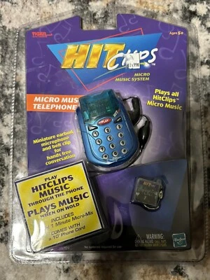 NEW VTG Hit Clips Micro Music Telephone Earbud Microphone Backstreet Boys Tiger - Image 1 of 4