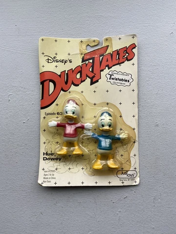 Justoys | Duck Tales 'Huey & Dewey' Twistable Collectible Figures | Episode 63 Cover