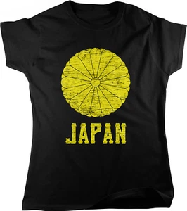 Japan, Coat of Arms, Imperial Seal, Flower Seal Women's T-shirt - Picture 1 of 12