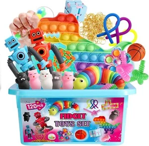 Fidget Toys 20Pcs- Kids Stocking Stuffers Gifts for Kids, Party Favors Autism Au - Picture 1 of 7