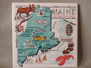 Screencraft decorative ceramic tile hand decorated West Yarmouth Mass - Picture 1 of 9