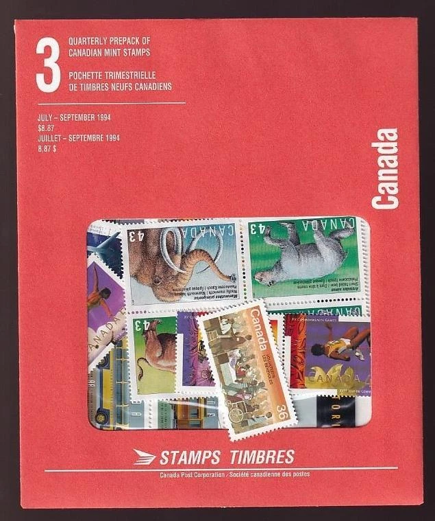 Canada 1994-3 Quarterly Pack sealed - Image 1 of 1