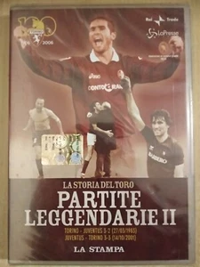 dvd La storia del Toro Partite leggendarie 2 calcio torino juventus 1983 2001 - Foto 1 di 2