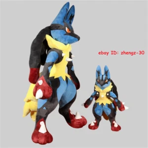 Game Lucario 70/130CM Plush Doll Soft Stuffed Pillow Toy Cute Kid Animation Gift - Picture 1 of 18