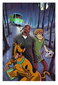 Scooby-Doo & Snoop Dogg: 2020 Murder Was The Case by Regan Russell S/N #24/187 - Picture 1 of 15