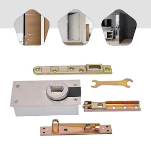 Door Pivot Hinges 360° Rotary Install Up&Down Hinge Heavy Duty Door Hinge Kit - Picture 1 of 12