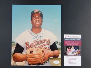Frank Robinson Signed Autographed 8x10 Photo Baltimore Orioles HOF JSA COA - Picture 1 of 2