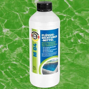 Flüssiger Dichtungsmittel Verflüssiger 1L Zementestrich Beton Mörtelzusatz M04 - Bild 1 von 6