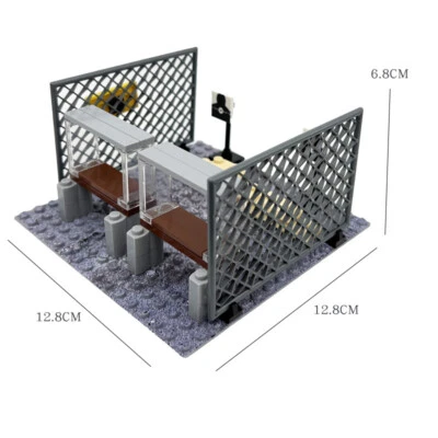 Military Training Camp Outpost Shooting Range DIY Building Blocks Fit For Lego - Image 1 of 2