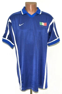 ITALY NATIONAL TEAM 1997/1998 TRAINING FOOTBALL SHIRT JERSEY NIKE SIZE XL ADULT - Image 1 of 4