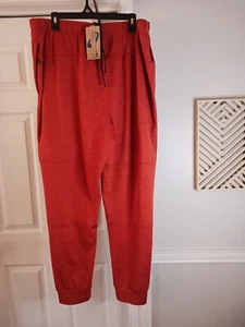 ASICS Men's TECH PANT Sz 2XL 2.0 Zip Pockets Athletic Apparel  $60 Burnt Orange - Picture 1 of 8