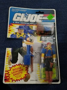 Vintage GI Joe Wild Bill Hasbro Action Figure NEW MOC 1991 SEALED - Picture 1 of 12