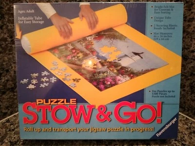 RAVENSBURGER STOW & GO PUZZLE MAT 全新未拆封 — 第 1/2 张图片