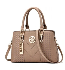 Newposs Designer Brand Women Leather Handbags Luxury Ladies Shoulder Bag - NEW!! - Picture 1 of 22