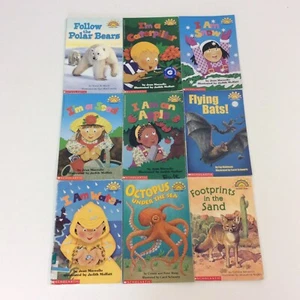 Science Animal Phonics Flashcard Hello Reader Kindergarten 1st Grade 9 Book - Imagen 1 de 4