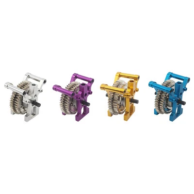 Metal Gears 2-Gang-Getriebe komplett für HSP 1:10 Modell Raupenfahrzeuge - Bild 1 von 2