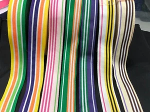 Galonband Galonstreifen Ripsband Hose Streifen Borte Spitze 2,5cm breit - Bild 1 von 8