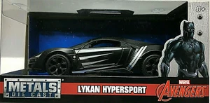 Jada Toys Hollywood Rides Black Panther's LYKAN HYPERSPORT 1/32 - Picture 1 of 3