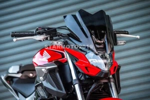 WINDSHIELD WINDSCREEN FIT FOR HONDA CB500F 2019 - 2021 METER VISOR FAIRINGS V1 - Picture 1 of 8