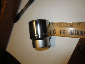 S-K SK Tools USA 1-3/8" • 12 Point • 3/4 Inch Drive Chrome Socket 47144 - Picture 1 of 6