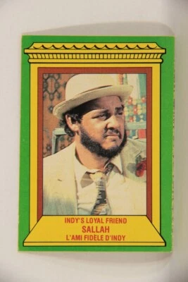 Raiders Of The Lost Ark 1981 Card #5 Indy's Loyal Friend Sallah FR-ENG L017931 - Image 1 of 2