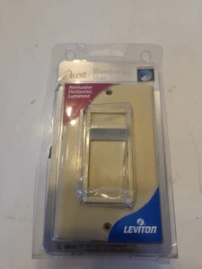 Leviton Decora DIMMER DIAPOSITIVE ILLUMINATO - Avorio - 831-6631-I NUOVO Sigillato - Foto 1 di 2