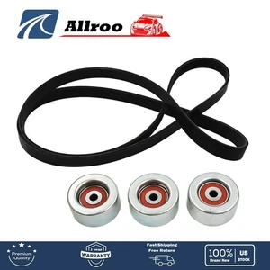 Drive Belt & Idler Pulley Kit Fits for Toyota Tacoma V6 4.0L 1GRFE 2005-2014 - Bild 1 von 6