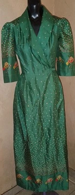 Vintage IMEC Italy Robe Lounger Hollywood Sz 34 - Image 1 of 4