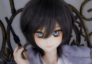 Dealer made DWC-02 SW skin custom head Dollfie Dream DDH USED item from JAPAN - Picture 1 of 8