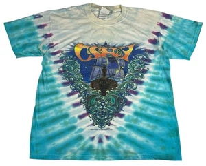 Camiseta De Colección Y2K Crosby Stills Nash Young Band 2000 Gira Tie Dye Para Hombres Mediana - Imagen 1 de 8