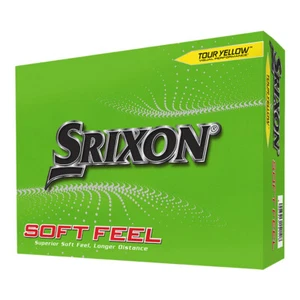 2 dozen BRAND NEW Srixon Soft Feel golf balls Yellow - Picture 1 of 1