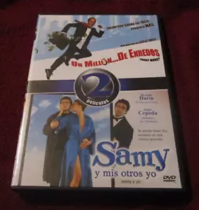 Un Millon De Enredos/Samy y Mis Otros Yo DVD Mexican imp. Funny Money Samy y Yo - Picture 1 of 1