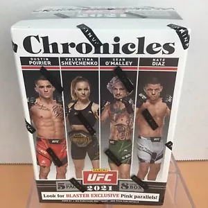 2021 PANINI CHRONICLES UFC BLASTER BOX MCGREGOR KHABIB JONES GANE RC 40 PRIZM - Picture 1 of 3