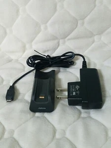 JABRA ACW003B-06U1 DC Power Supply Adapter Charger Output 6V---0.3A w/Cradle - Picture 1 of 2
