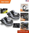 3/4" D Ring Shackle 2 Pack - 48,000Ib Break Strength with 7/8" Pin - Offroad ...