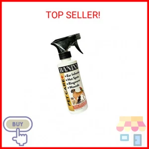 Banixx Pet Care 8oz for Ear Infections, Hot Spots, Itchy Dry Skin, Ringworm, Yea - Picture 1 of 2