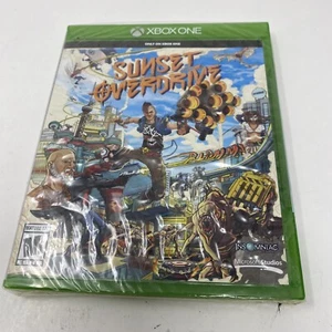 Sunset Overdrive (Microsoft Xbox One, 2014) Case does have dimpling New Sealed - Picture 1 of 3