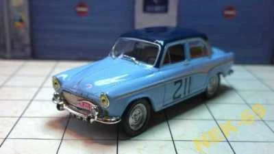 1/43 Simca Aronde #211 Rally 1959 Ixo/altaya - Image 1 of 4