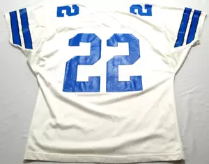 Vintage Dallas Cowboys Jersey Men's XL White NFL #22 Wilson - Picture 1 of 7
