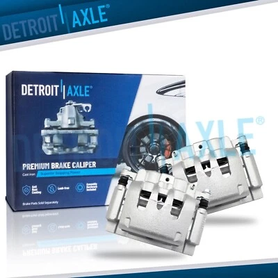 Par de pinzas de freno traseras con soportes para Ford F-350 F-250 Super Duty 2008-2012 Foto 1 de 4