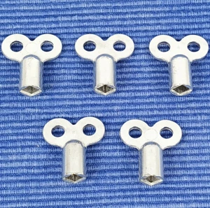 5x Heizkörper Entlüftungsschlüssel Heizung Schlüssel Metall Innen Vierkant 5 mm - Bild 1 von 1