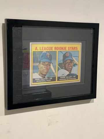 1967 Topps STYLE Rod Carew  (custom Mini Poster) Frame Not Included (READ) Cover