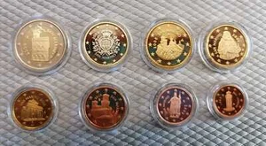 San Marino  Kursmünze  PP (Wählen Sie zwischen: 1 Cent - 2 Euro und 2008 - 2019) - Bild 1 von 3