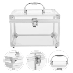 Storage Box Travel Cd Boxes with Lids Case Holder Container Holders for Home - Afbeelding 1 van 12