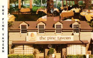 Bend OR-Oregon Pine Tavern Advertisement Vintage Postcard - Picture 1 of 2